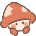 mushroom custom emote - 🥐 υ´• ﻌ •`υ ⊹  calie's cottage // emotes . social