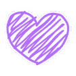 E3_DoodleHeart animated emote - Cicada