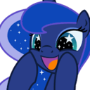 LunaGasp custom emote | Friendship Academy - MLP