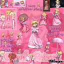 emoji_98 animated Discord emote - 💕Princess Peach And Princess Daisy And Princess Rosalina Tony💕