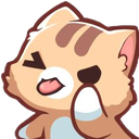 cat_tongue Discord sticker - Zenii's Crewmates