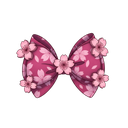 pinkcherryblossomhairbow Discord sticker from @11:11