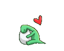 dinoegglove animated emote from ♡꒷꒦꒦꒷♡Sweetopia♡꒷꒦꒦꒷♡