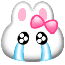 bunnysob custom emote from 𝘈𝘯𝘪𝘮@𝘯𝘪𝘢𝘤𝘴 ✦🍄
