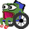 pepewheelchair custom emote | 10 Sets Of Failure🏋🏽