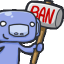 WumpusBan animated emote - PokéChill🍯