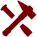 StaffBadgeDarkRed custom emote - Vortex Gaming