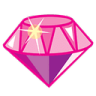 pinkdiamond Discord sticker from ˖ ֹ੭ misa's castle ୨୧