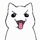 cattongueout animated GIF emoji | Heart.exe