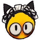 maid_blush Discord sticker from 300dB [Uptempo/Krach]