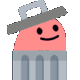 Blob_Trash_Jam animated Discord emote | Geometry Dash Avenue