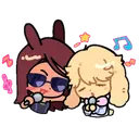 bunnyhyulu Discord sticker from ⟡; 𝙎𝙬𝐞𝐞𝐭 𝙙𝐫𝐞𝐚𝙢 ,,