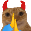 evilcat animated GIF emoji from DM Request 📪 ⌇ Ask To DM & Chatting ⌇ Non Dating ⌇ Social ⌇ Friendly ⌇ Nitro ⌇Non Toxic