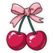 cherries Discord sticker - Heart.exe