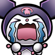 angsaysKuromiSads custom emote from 🦄🌸Gatos Cósmicos🌸🦄