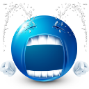 blue_cry_baby Discord sticker - RIZZ HEAVEN | Chill • Hangout • VC • SFW • Events • Friends • Giveaways • Ask to DM • Non Dating