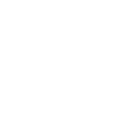 Megaphone icon in white and gray on a black background.
