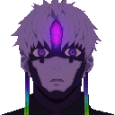 Evil_Eye_Huh animated GIF emoji from DanDaDan - Discord