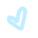 blueheart custom emote from Chinese