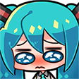 miku_cry Discord Emoji from ItzeCon / Community :3