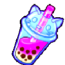 RainbowCatBoba animated Discord emote - Green Grounds Cafe 21+