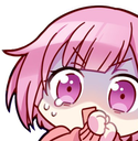 emu_scared Discord sticker from Anime Sekai