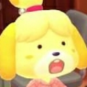 IsabelleShocked custom emote from Nep jr's server