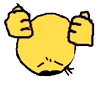 sadcri animated emote from ۶ৎ　‿　cemetery　 ݁ 　˖
