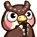 blathers_clap animated Discord emote - Starpatch