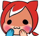 g_blush Discord sticker | Niveous Gaming