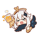 paimon_cheers custom emote - Ga[y]ming House