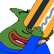 Pepecreditcard animated emote - Emmys Universe