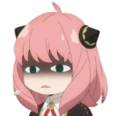 5843look Discord sticker from Nova Luna (新月)