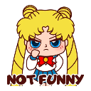 sailormoon Discord sticker from The mycelium