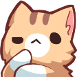 nekoconfused65 custom emote - The Dutch Cozy Game Valley