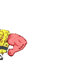 spongebob_right animated emote | 10 Sets Of Failure🏋🏽