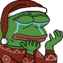 festivepepe custom emote from Stealth Academy