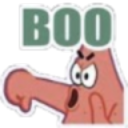BOO Discord sticker from 𝐷𝑟𝑒𝑎𝑚𝑙𝑖𝑛𝑒   |   CLOSED