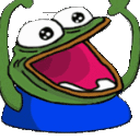 pepescream animated emote | Alchemy Builders