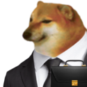 cheemsbusiness custom emote from ContentPreneur Club