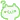 Cat face with a question mark and uwu expression in neon green line art.