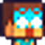 Steve from Minecraft with wide, glowing eyes expressing intense shock.
