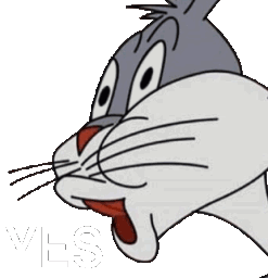 528057bugsbunnyyesgif animated GIF emoji - Pyraea