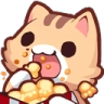 nekopopcorn Discord Emoji from 『🐾』 ◠.◠ ＦｕｒＤｅｎ ◠.◠ 『🏞』