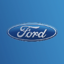 Ford logo featuring white cursive text inside a blue oval.