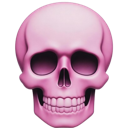 pinkskull Discord sticker - Amoura Hub 🩵 | Social hub • 18+ • Hangout • Dating relationship • Active Vcs • SFW • Chill