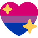 5821bisexualprideheart Discord sticker from ★ the safe place