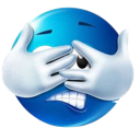 013_blue_dontlook Discord sticker - . ࣪ ִֶָ☾. 𝐫𝐢𝐳𝐳𝐲 𝐫𝐞𝐪𝐮𝐢𝐞𝐦𝐬 *. | Stickers ★ | Emotes ★ | Social ★ | Chat ★ |