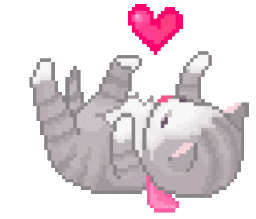 Kitty animated Discord emote from Hollow-m☆on