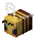 minecraftbee animated Discord emote from Second Haven
